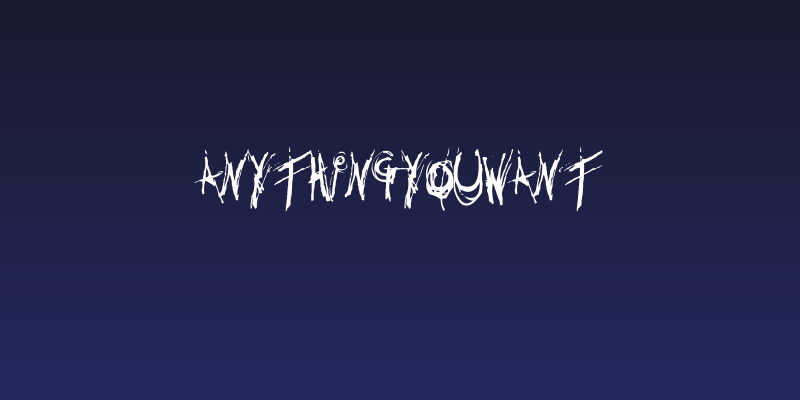 Anythingyouwant Social Header