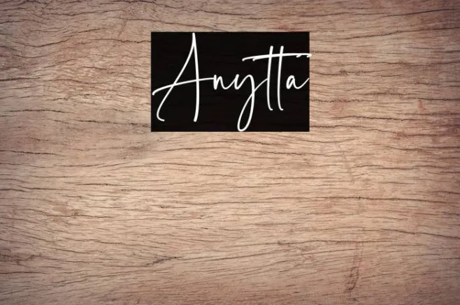 Anytta Example 1