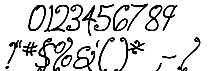 Anyway BoldItalic Font OTHER CHARS