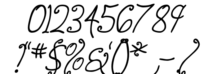 Anyway Italic Font OTHER CHARS