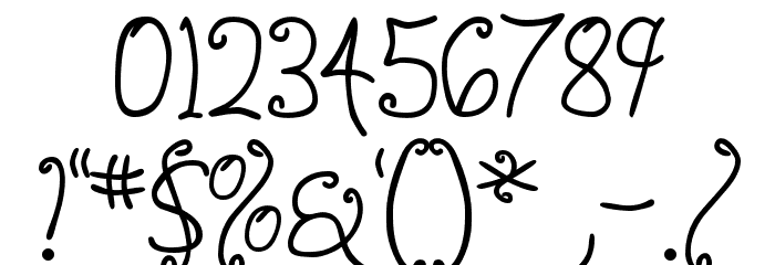 Anyway Light Font OTHER CHARS