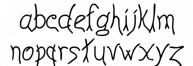 Anyway Light Шрифта строчной