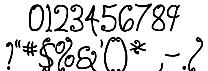 Anyway Font OTHER CHARS