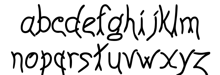 Anyway Font LOWERCASE