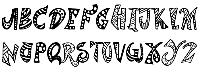 Anywhere But Home Font LOWERCASE