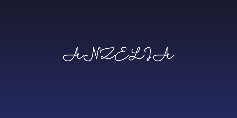 Anzelia Social Header