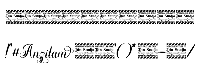 Anzilam Font OTHER CHARS