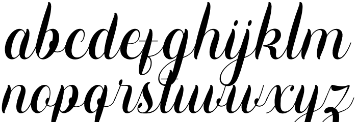 Anzilam Font LOWERCASE
