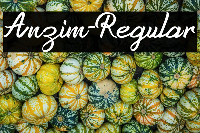 Anzim-Regular Example 3