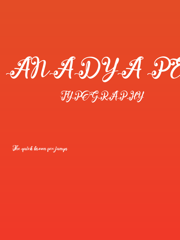 anadya Personal Use Only Poster