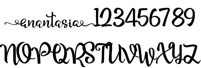anantasia Font OTHER CHARS