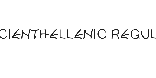 ancientHellenic Regular Logo