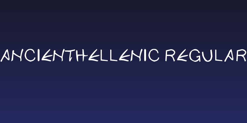 ancientHellenic Regular Social Header