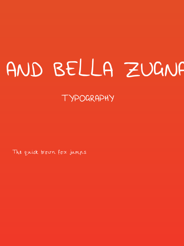 and Bella Zugna Poster