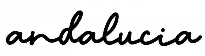 andalucia フォント