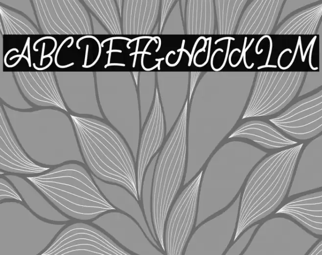 andalucia フォント examples