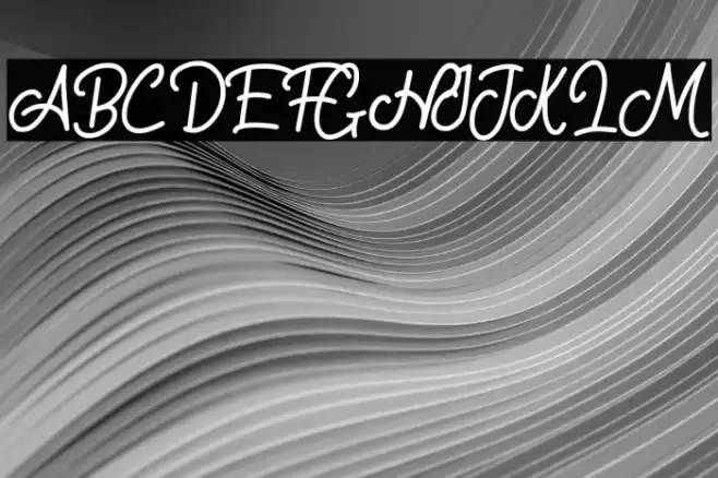 andalucia フォント examples