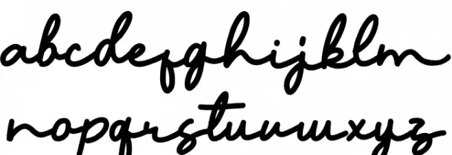 andalucia フォント 小文字