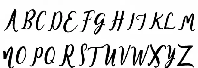 andalusia-Regular 字体 大写