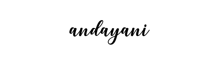 andayani  नि: शुल्क फ़ॉन्ट्स डाउनलोड