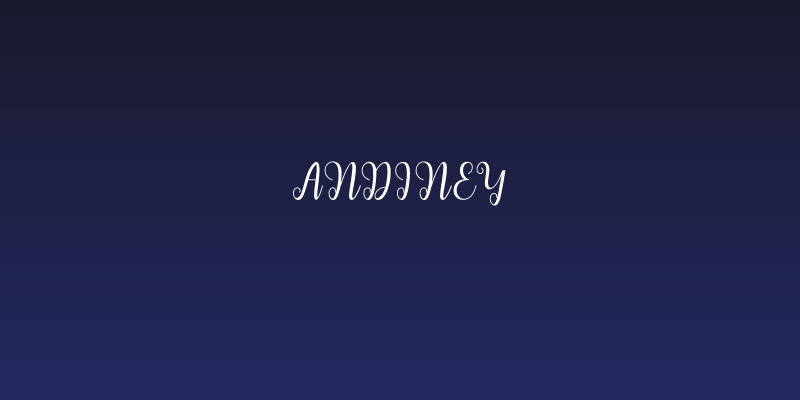 andiney Social Header