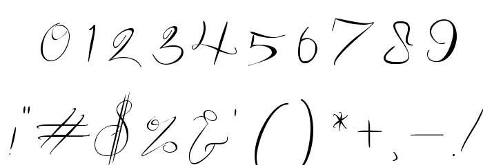 andora ardelion Font OTHER CHARS