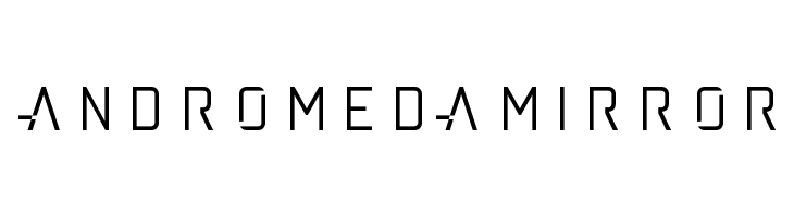 andromedamirror  Frei Schriftart Herunterladen