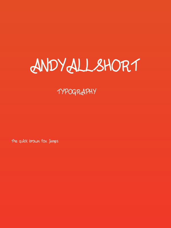 andyallshort Poster