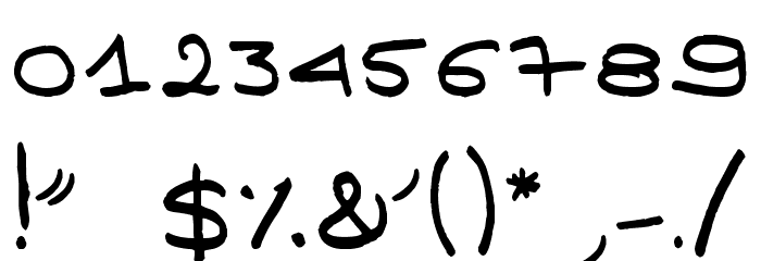 angelib Font OTHER CHARS