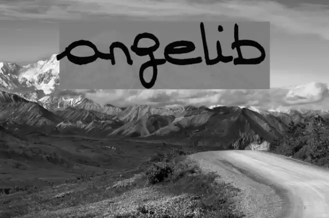 angelib Font examples