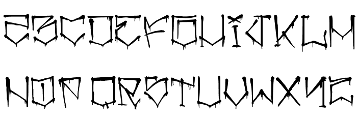 angrydubs 2 Font LOWERCASE