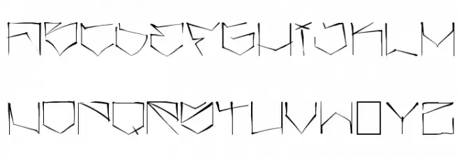 angrydubs Font UPPERCASE