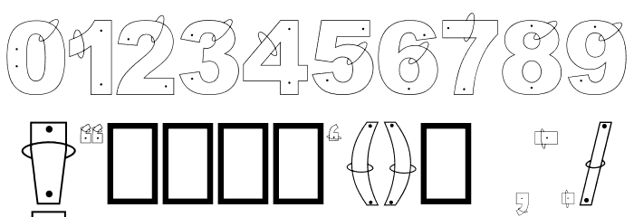 anillos Regular Font OTHER CHARS