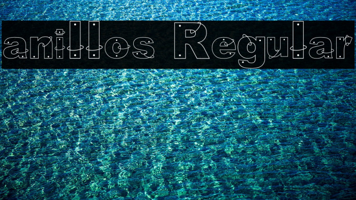 anillos Regular Font examples