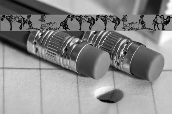 animaline Font examples