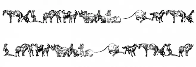 animaline Caratteri MINUSCOLO