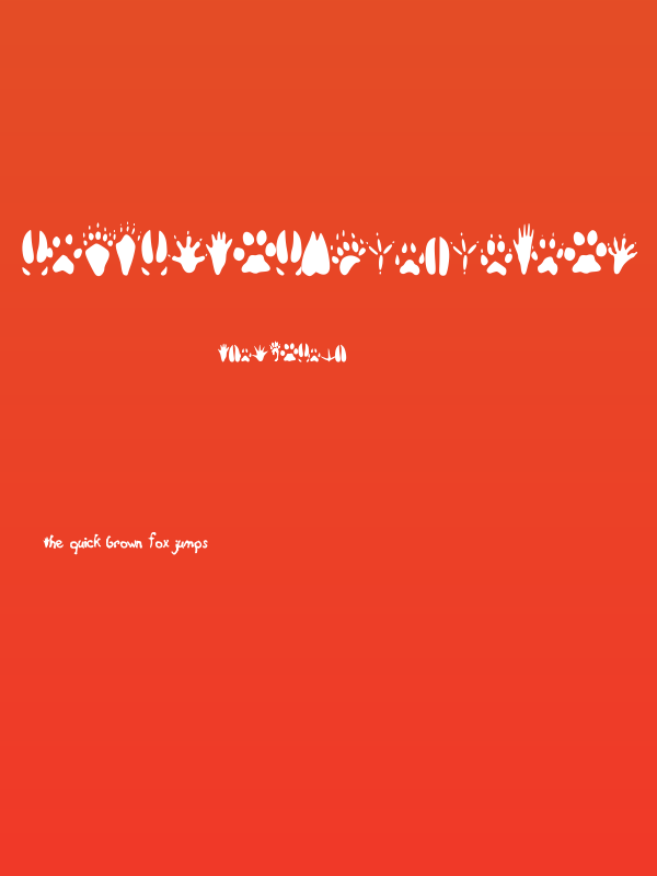 animaltracksPQSEWVRZ Poster