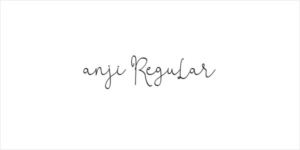 anji Regular Logo