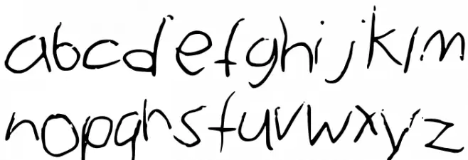 annie Max Medium Font LOWERCASE