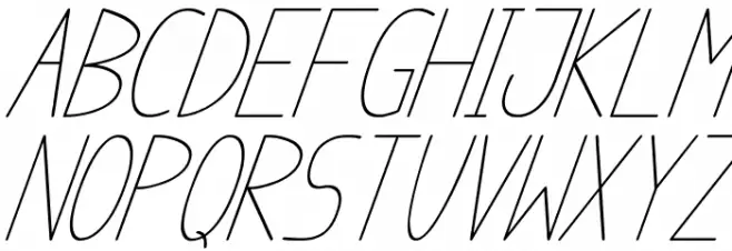 anome ibul cursive خط أحرف صغيرة