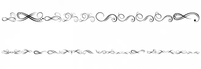 another ornaments tfb Font OTHER CHARS