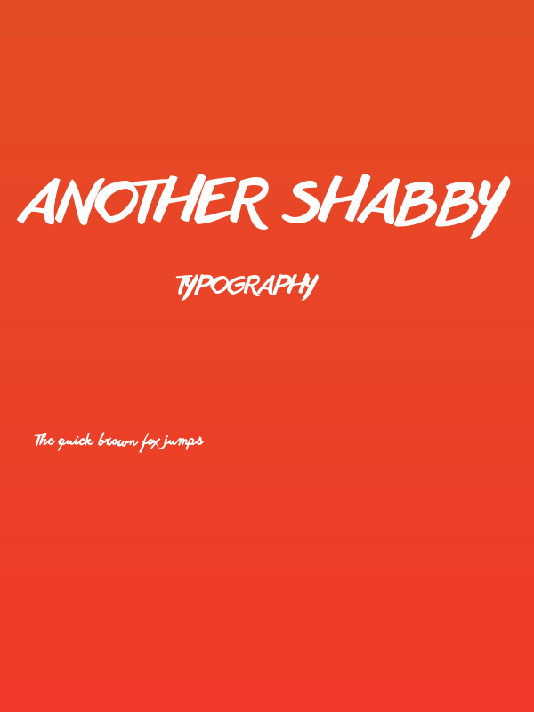 another shabby Poster