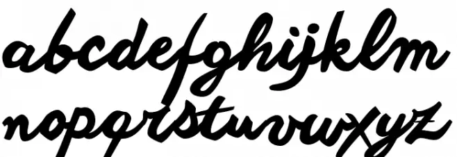 another shabby Font Litere mici