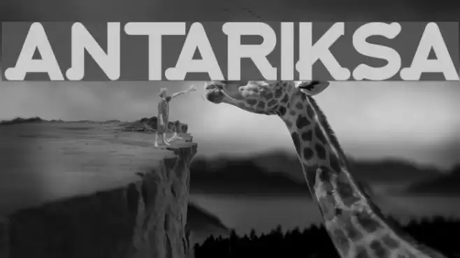 antariksa Font examples