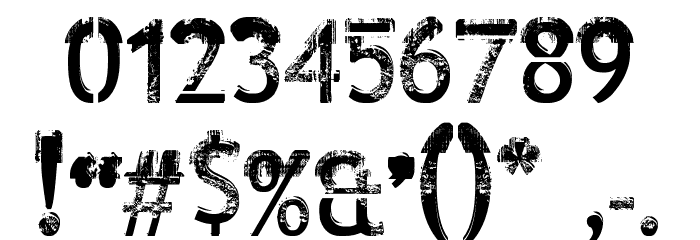 anthem Font OTHER CHARS