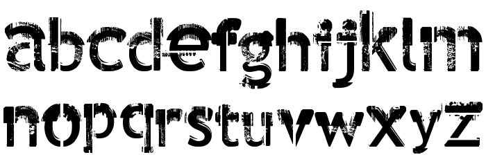anthem Font LOWERCASE