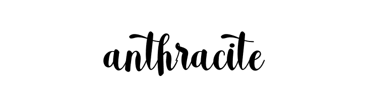 anthracite  Fuentes Gratis Descargar