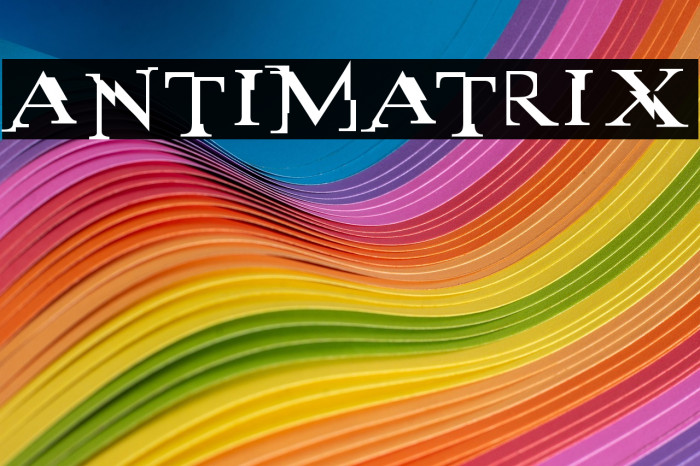 antimatrix Example 1