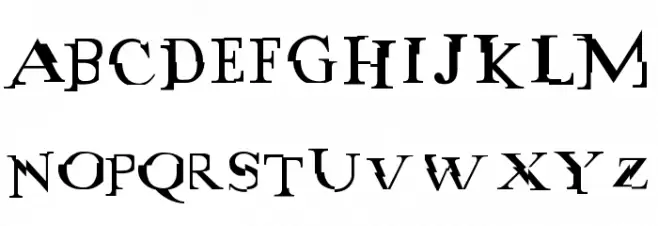 antimatrix Font Litere mici