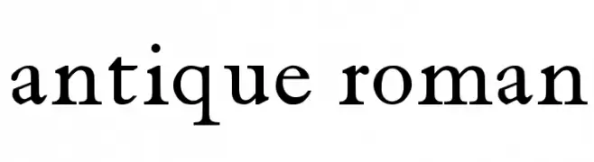 antique roman  font caratteri gratis
